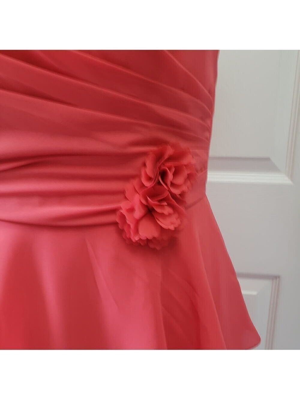 57 Grand Strapless Sweetheart Neckline Cocktail Dress Firecracker Size 10 - Picture 5 of 6